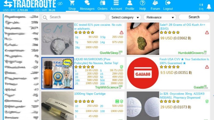 current darknet market list