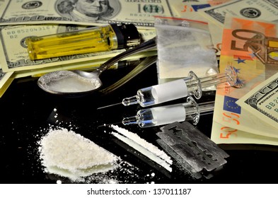 black market drugs guns