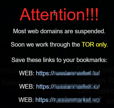 dark web tor